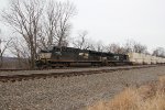 NS 7545 with a stack train